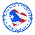 Puerto Rico heart badge.