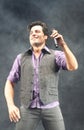 Puerto Rico latin singer Chayanne live on stage vertical