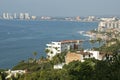 Puerto Vallarta with Bay of Banderas Royalty Free Stock Photo