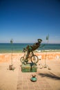 Puerto Vallarta Malecon Statues Royalty Free Stock Photo