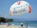 Parasailing is one of the most thrilling and popular beach activities