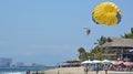 Parasailing is one of the most thrilling and popular beach activities