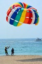 Parasailing is one of the most thrilling and popular beach activities