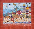 Puerto Vallarta Mural Royalty Free Stock Photo