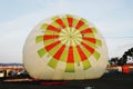 Inflating an Hot Air Balloon - Sunrise