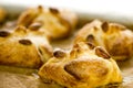 Puff pastries Royalty Free Stock Photo