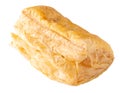 Puff pastry buns isolated over white background Royalty Free Stock Photo