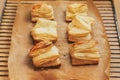 Puff pastry rolls Royalty Free Stock Photo
