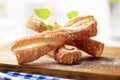 Puff pastry twists Royalty Free Stock Photo