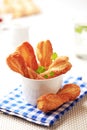 Puff pastry twists Royalty Free Stock Photo