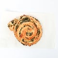 Puff pastry witn spices Royalty Free Stock Photo