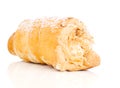 Puff rolls with cream Royalty Free Stock Photo
