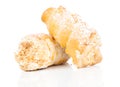 Puff rolls with cream Royalty Free Stock Photo