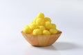 Puffed cereal balls Royalty Free Stock Photo