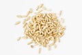 Puffed rice from above Royalty Free Stock Photo