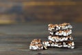Puffed rice chocolate Royalty Free Stock Photo