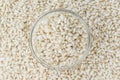 Puffed Rice (for use as background image) Royalty Free Stock Photo