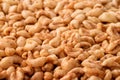 Puffed wheat cereal Royalty Free Stock Photo