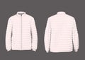 Puffer White Jacket Mockup