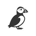 Puffin bird icon Royalty Free Stock Photo