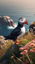 Puffin is the most beautiful birds in the world, ranked number 8 in natural beauty