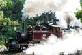 Puffing Billy steam train in the Dandenong Ranges