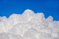 Puffy clouds Royalty Free Stock Photo