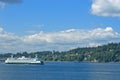 Puget Sound Ferry Royalty Free Stock Photo