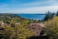 Puget Sound Landscape In Spring Royalty Free Stock Photo