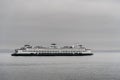 Washington State Ferry Walla Walla Carrying Passengers and Cars From Islands to Mainland