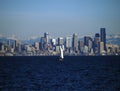 Puget Sound Yachting Royalty Free Stock Photo