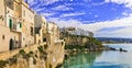 Puglia Italy, coastal town Vieste Royalty Free Stock Photo