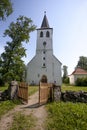 Puhalepa Church, Hiiumaa island, Estonia Royalty Free Stock Photo