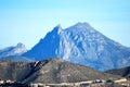 Puig Campana Mountain Royalty Free Stock Photo