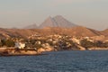 Puig Campana Mountain seen from the Mediterranean Sea