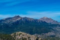 Puig de Massanella and Major in Tramuntana mountains, Mallorca, Spain Royalty Free Stock Photo