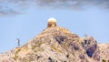 Puig Major observatory on top of a mountain, Mallorca