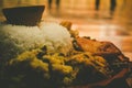 Puja Food Bar a Dandelion Royalty Free Stock Photo