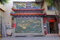 Puji Temple a Taoist temple with ornate rooftop carvings