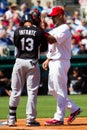 Pujols and Infante Royalty Free Stock Photo