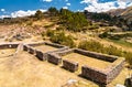 Puka Pukara Fortress in Cusco, Peru