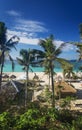 Puka tropical paradise beach in boracay philippines Royalty Free Stock Photo