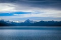 Pukaki lake, Mount Cook, New Zealand Royalty Free Stock Photo