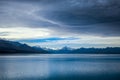 Pukaki lake, Mount Cook, New Zealand Royalty Free Stock Photo