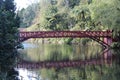 Pukekura Park Bridge Over Lake