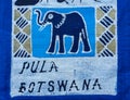 Pula Botswana Royalty Free Stock Photo