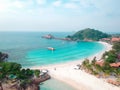 Pulau Redang Island Beach in Terengganu Malaysia Royalty Free Stock Photo