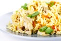 Pulav pilaf fried rice with meat