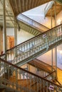 Czartoryski Museum in PuÃâawy in Poland. Internal stairs. Interior architecture