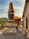 Pule Temple, Eight Outer Temples of Chengde in Hebei, China Royalty Free Stock Photo